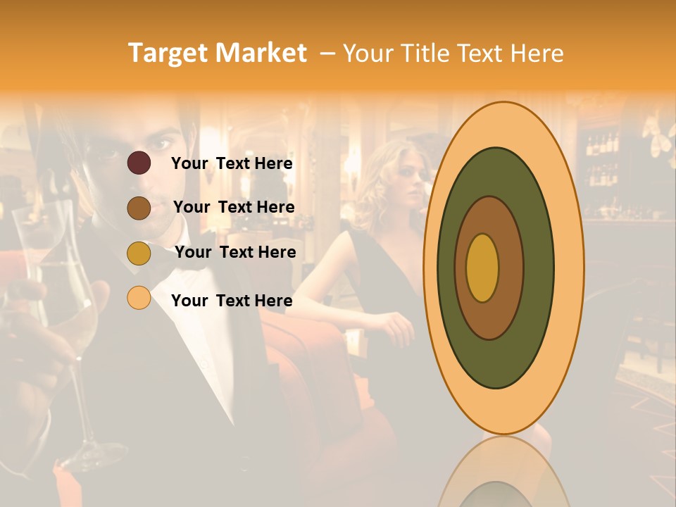 Toast Boy Woman PowerPoint Template