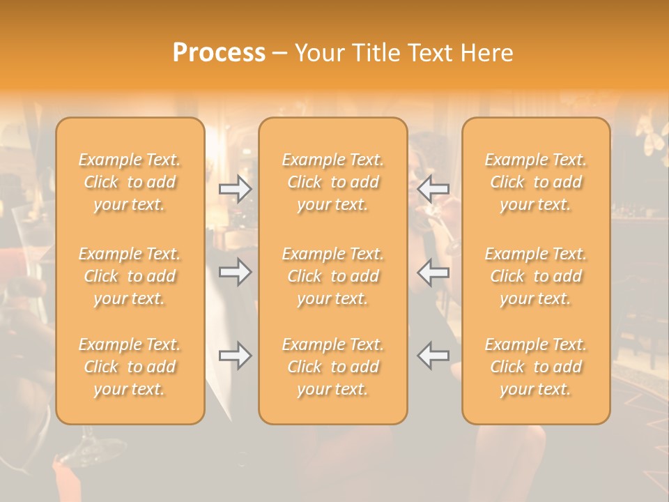 Toast Boy Woman PowerPoint Template