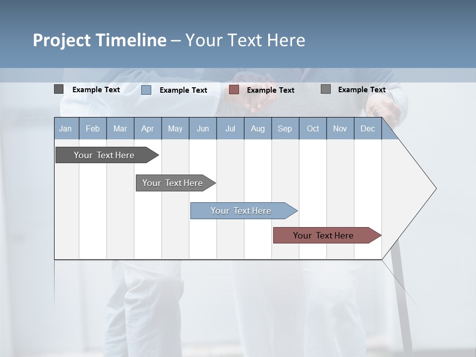 A Man Helping A Woman With A Cane PowerPoint Template