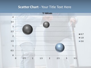 A Man Helping A Woman With A Cane PowerPoint Template