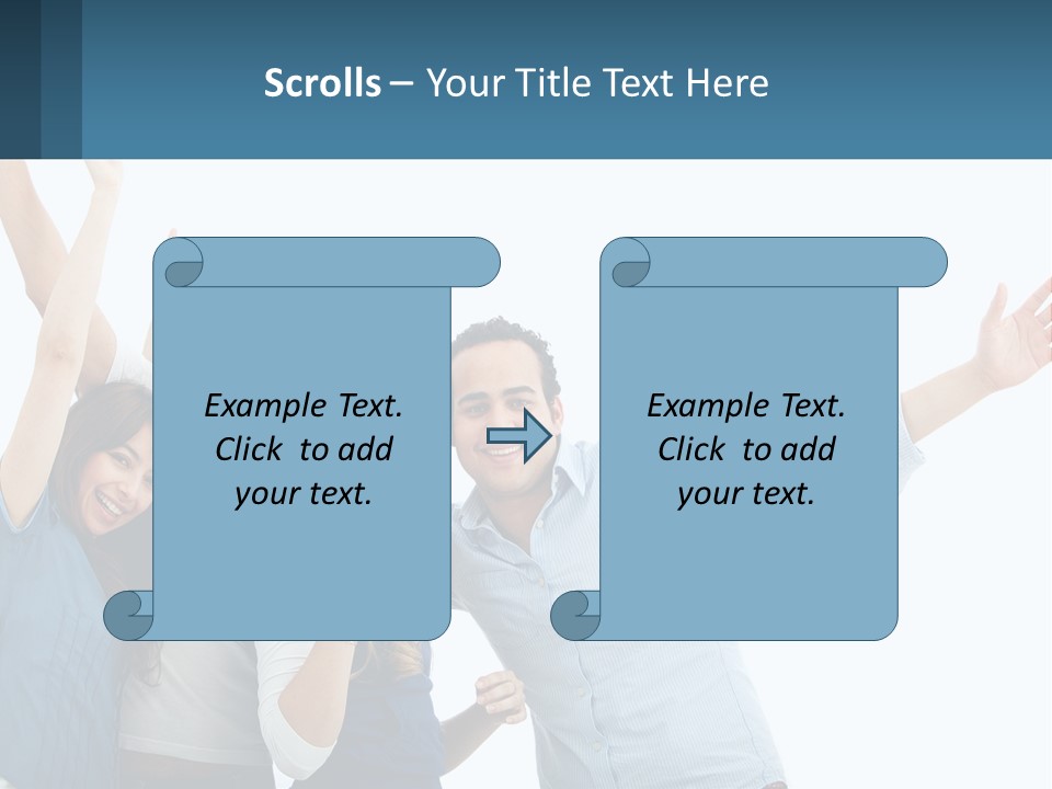 Joy Happy Content PowerPoint Template