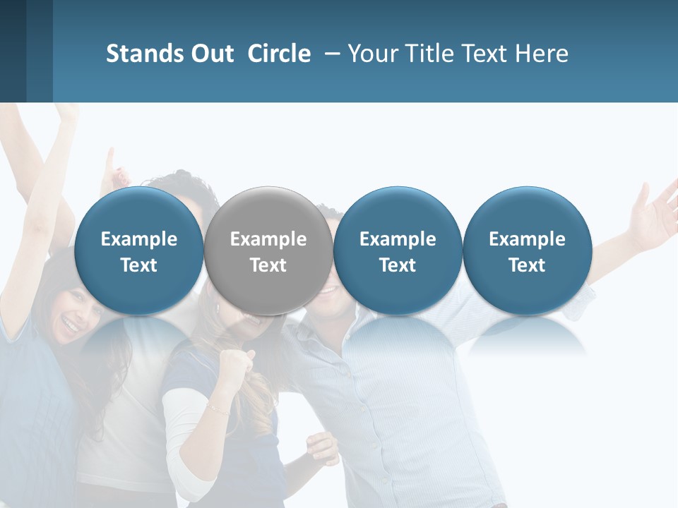 Joy Happy Content PowerPoint Template