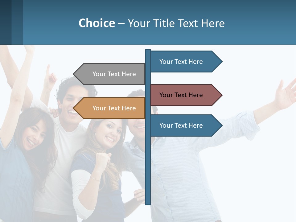 Joy Happy Content PowerPoint Template