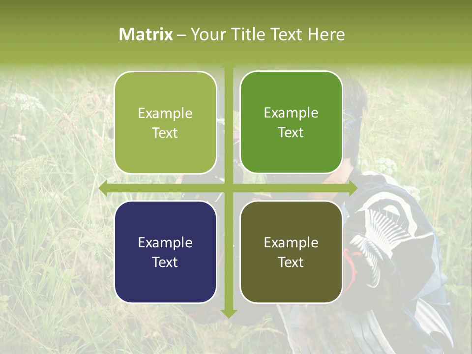 Terror Gun Mask PowerPoint Template