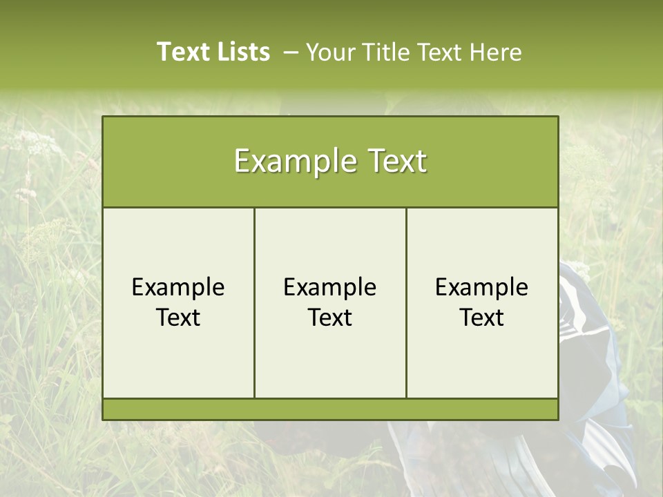 Terror Gun Mask PowerPoint Template