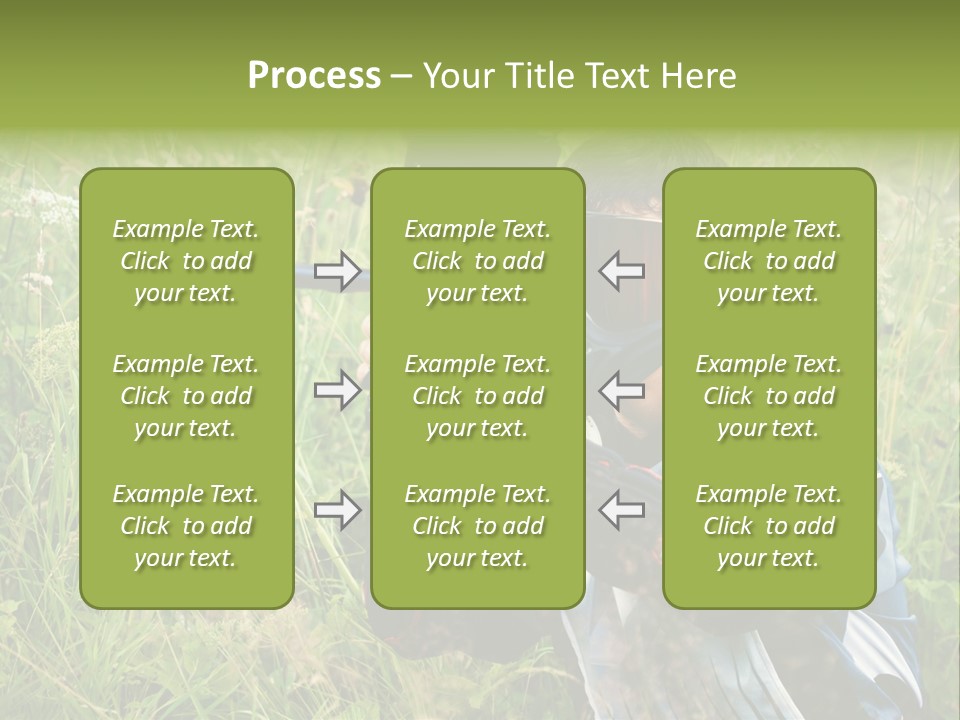 Terror Gun Mask PowerPoint Template