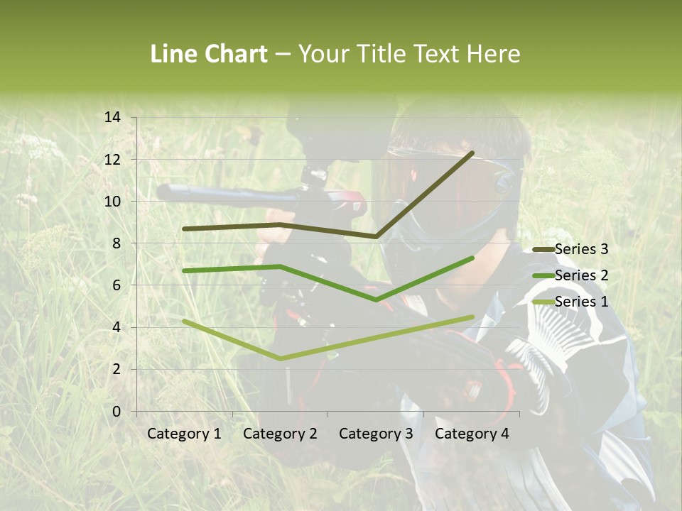 Terror Gun Mask PowerPoint Template