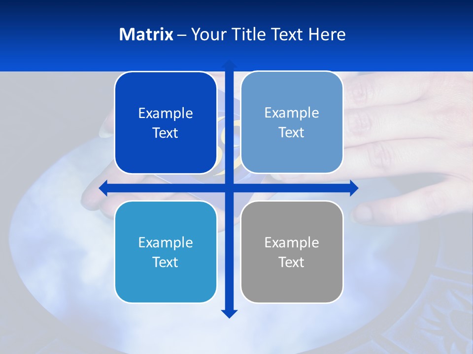 Female Astrological Astrology PowerPoint Template