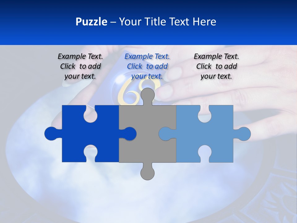 Female Astrological Astrology PowerPoint Template