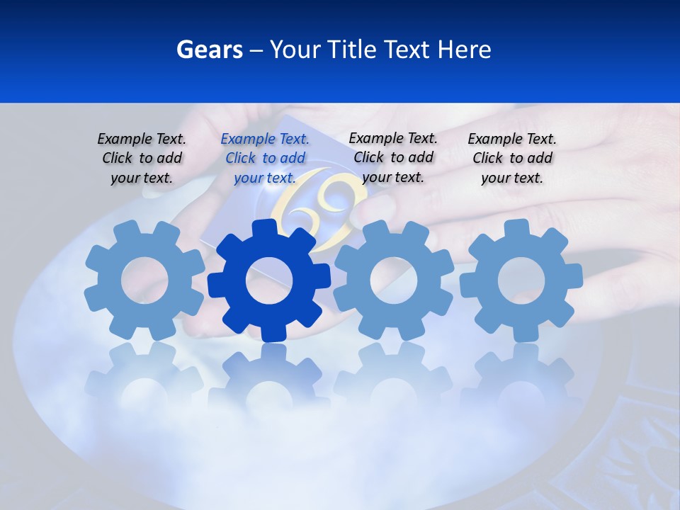 Female Astrological Astrology PowerPoint Template