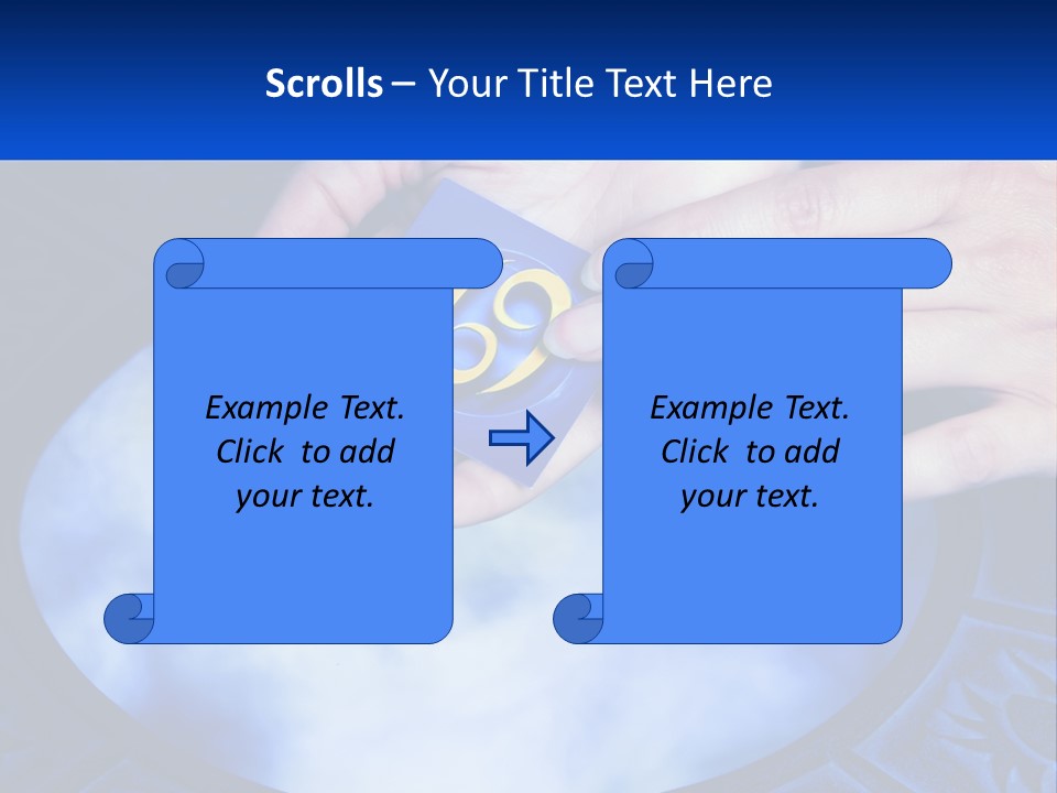 Female Astrological Astrology PowerPoint Template