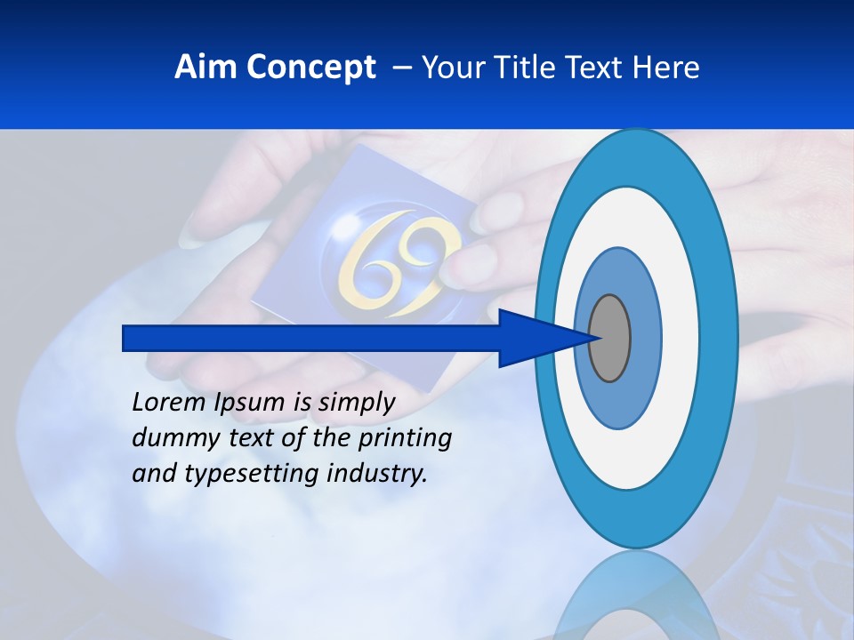 Female Astrological Astrology PowerPoint Template