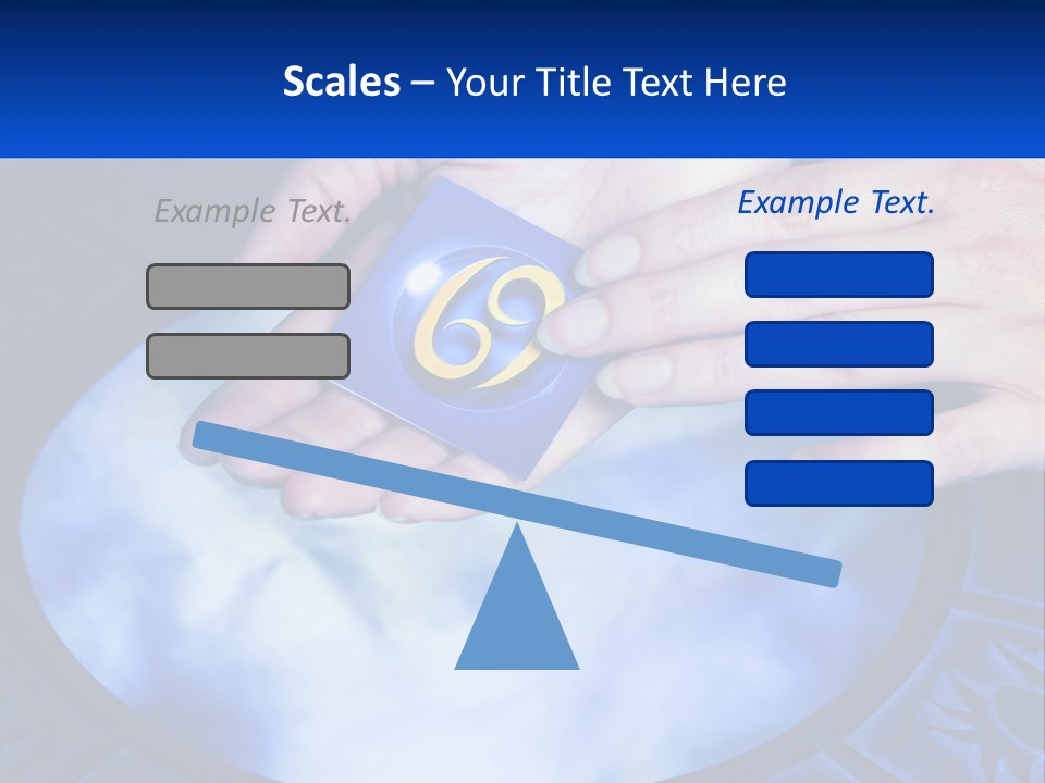 Female Astrological Astrology PowerPoint Template