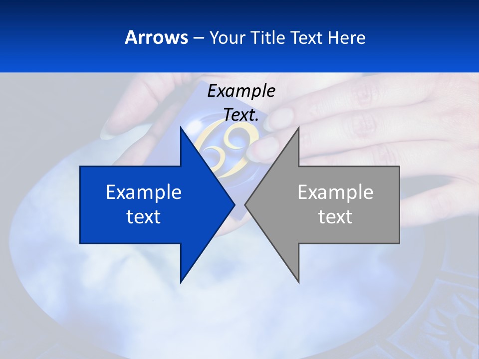 Female Astrological Astrology PowerPoint Template