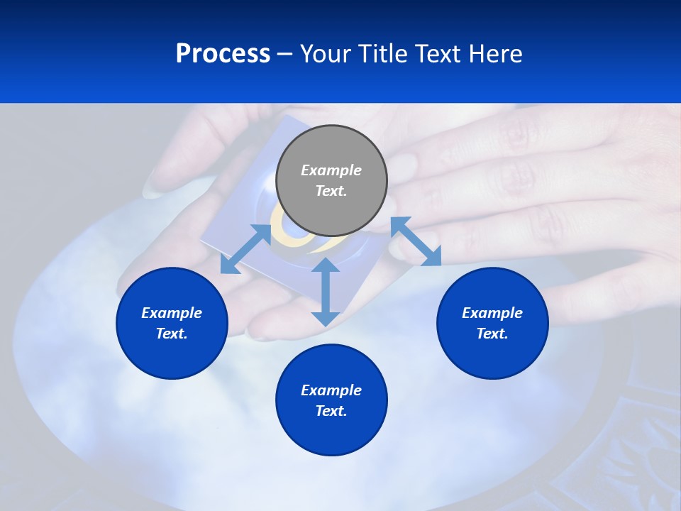 Female Astrological Astrology PowerPoint Template