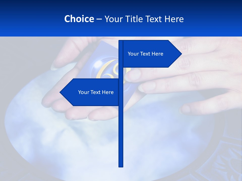 Female Astrological Astrology PowerPoint Template