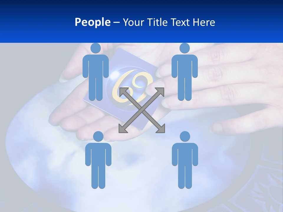 Female Astrological Astrology PowerPoint Template