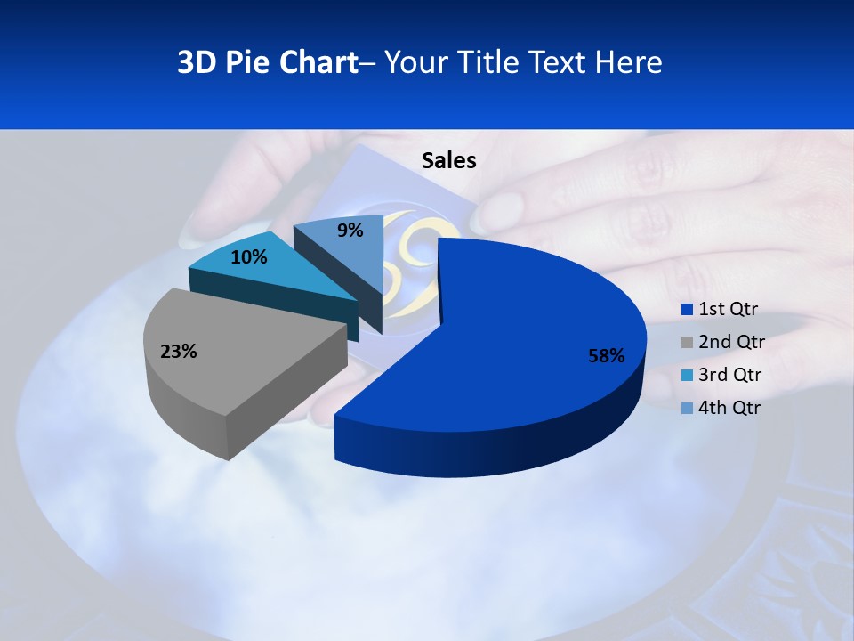 Female Astrological Astrology PowerPoint Template