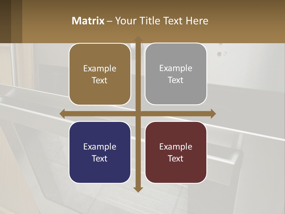 Buzz Closeup Steel PowerPoint Template