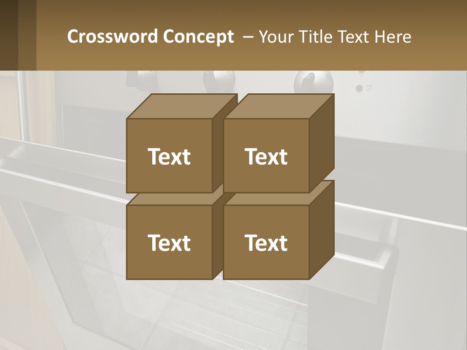 Buzz Closeup Steel PowerPoint Template