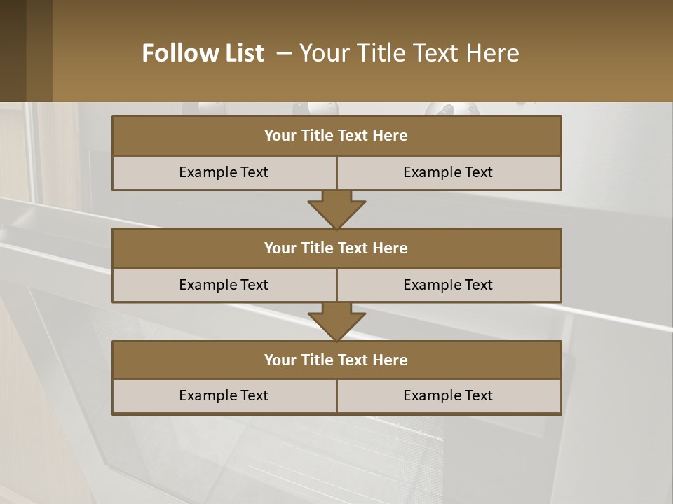 Buzz Closeup Steel PowerPoint Template