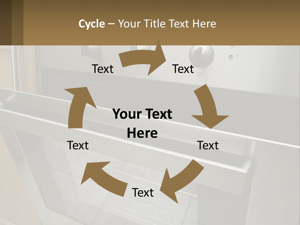 Buzz Closeup Steel PowerPoint Template
