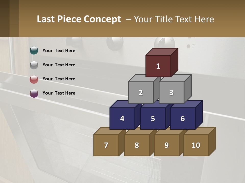 Buzz Closeup Steel PowerPoint Template