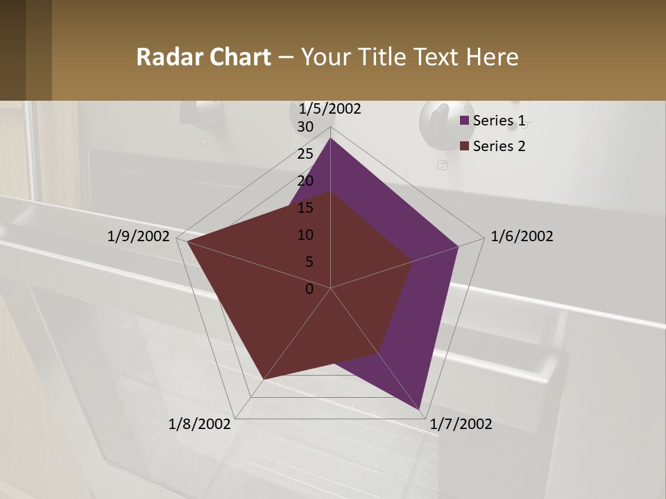 Buzz Closeup Steel PowerPoint Template