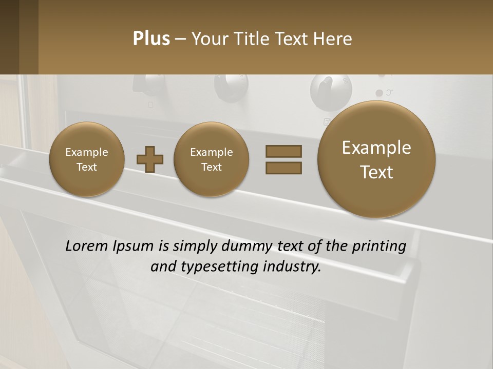 Buzz Closeup Steel PowerPoint Template