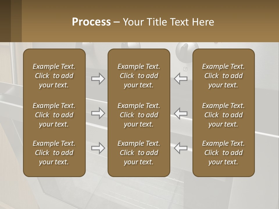 Buzz Closeup Steel PowerPoint Template