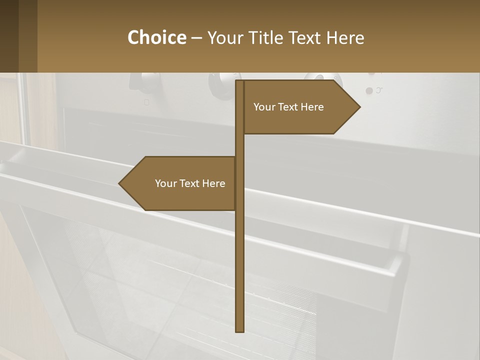 Buzz Closeup Steel PowerPoint Template