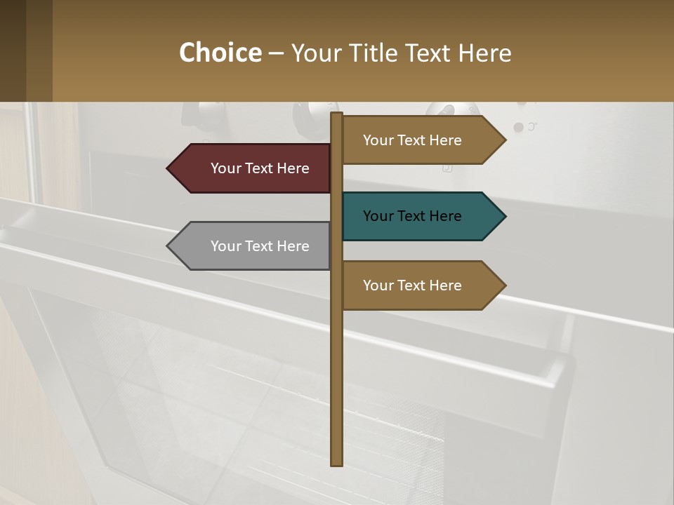 Buzz Closeup Steel PowerPoint Template