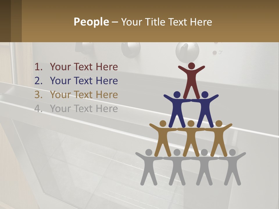 Buzz Closeup Steel PowerPoint Template