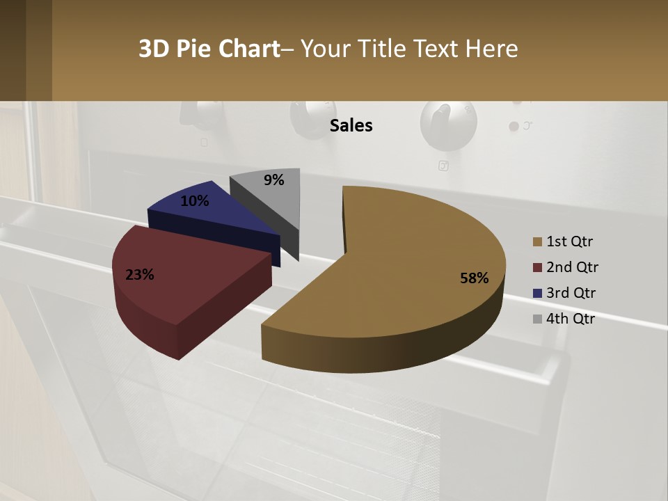 Buzz Closeup Steel PowerPoint Template