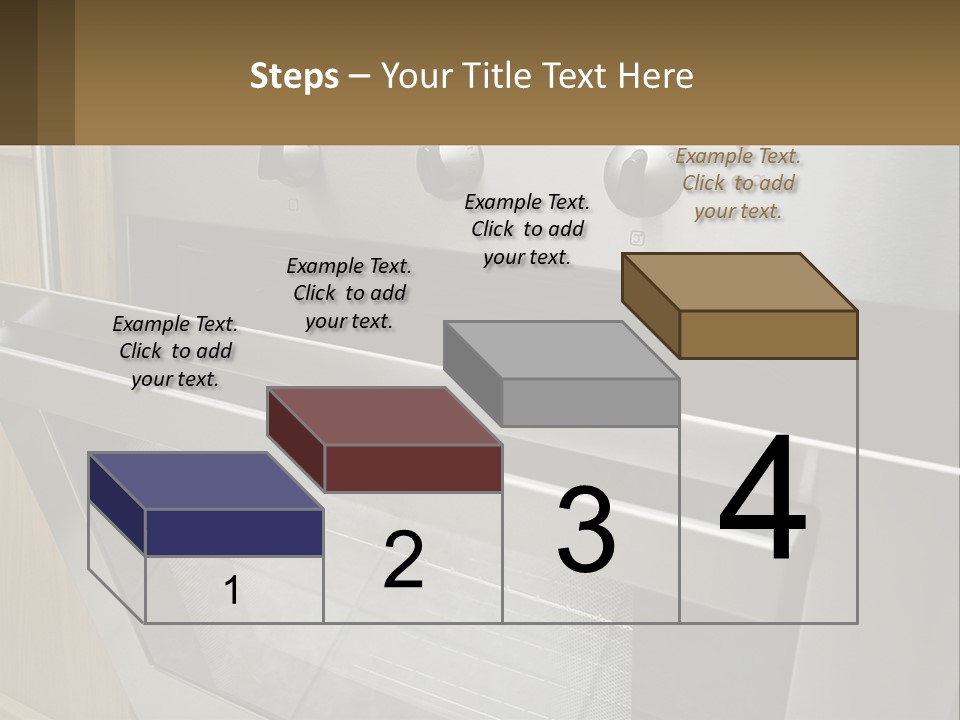 Buzz Closeup Steel PowerPoint Template