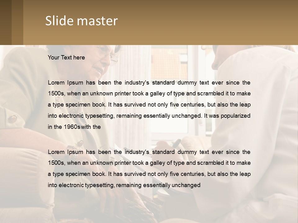 Care Service Drugs PowerPoint Template