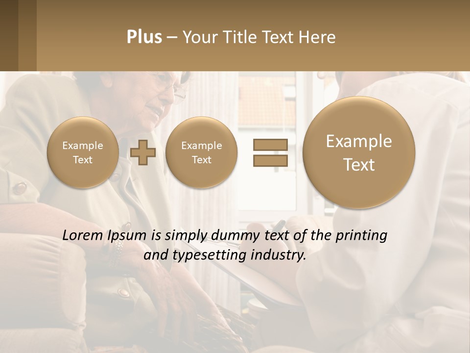 Care Service Drugs PowerPoint Template
