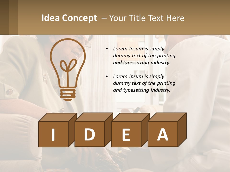 Care Service Drugs PowerPoint Template