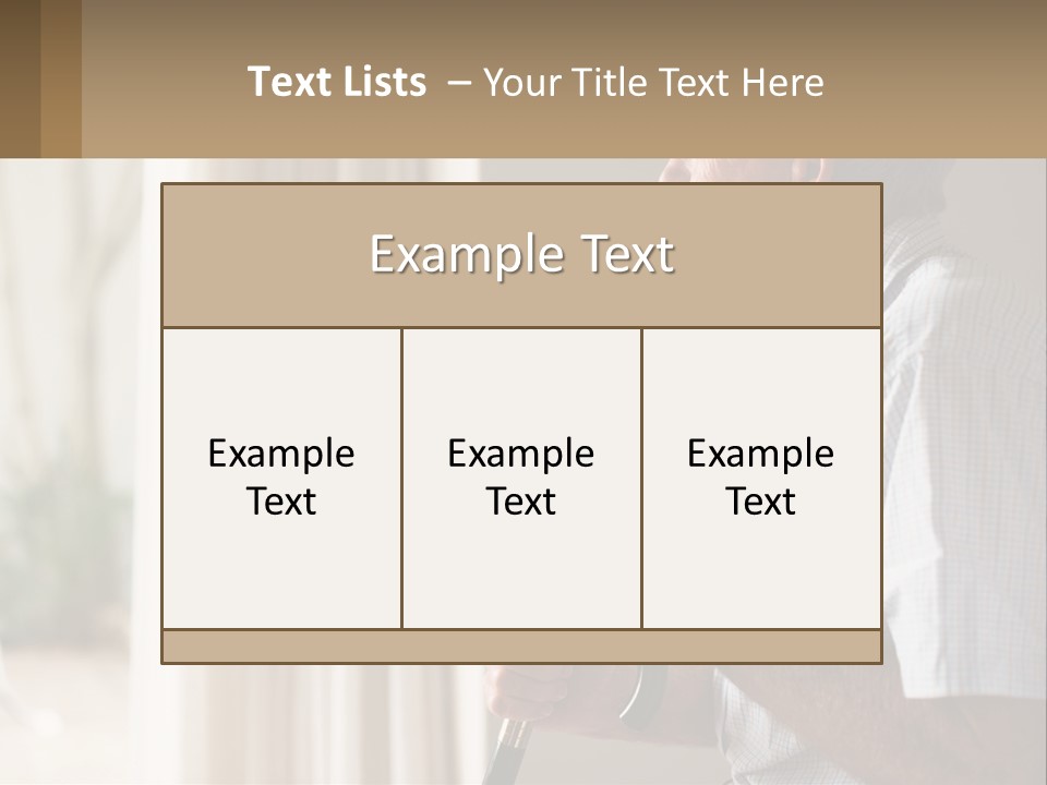 A Man Sitting In A Chair Looking Out A Window PowerPoint Template