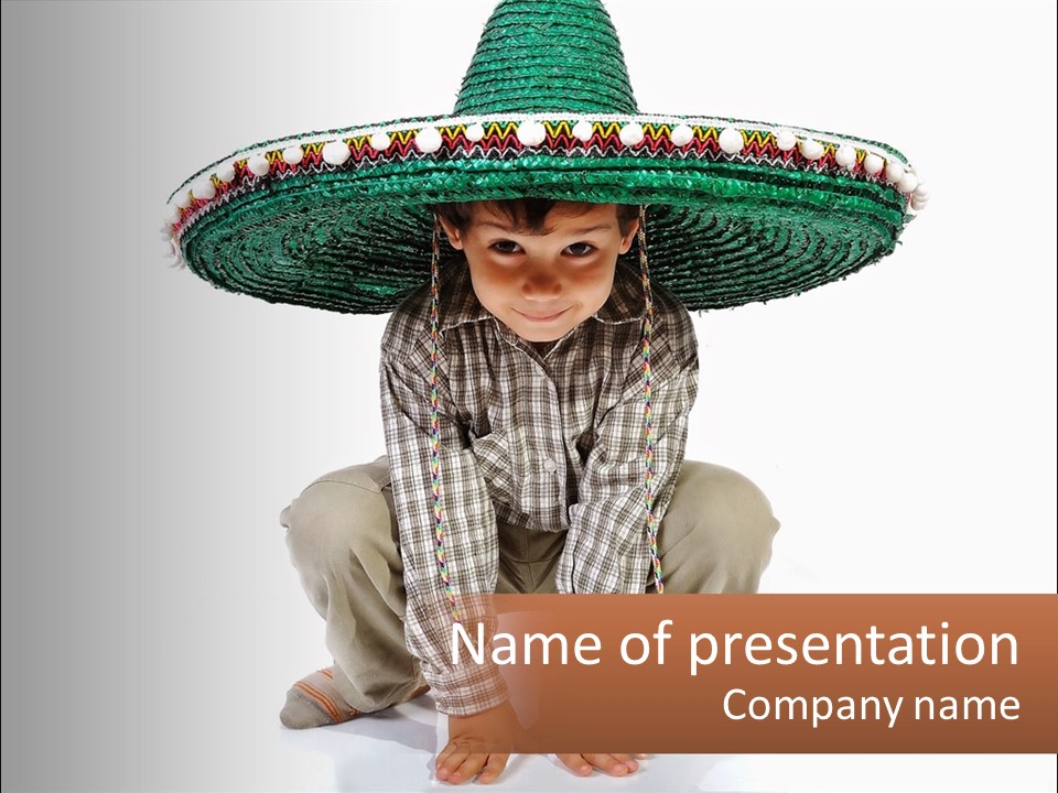 Fashion Mariachi Youth PowerPoint Template