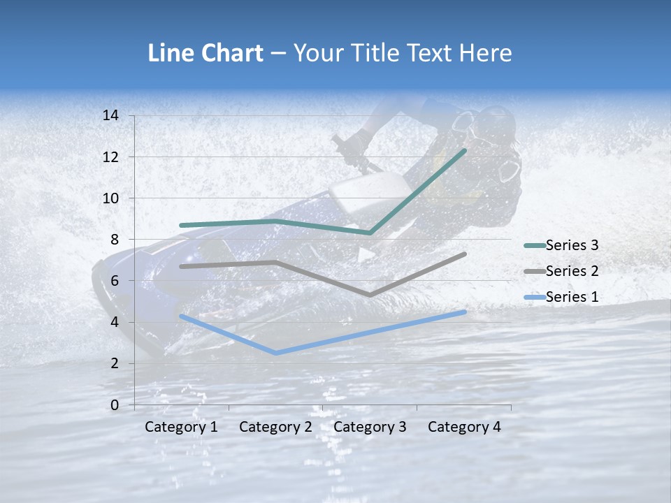 Spray Man Blue PowerPoint Template