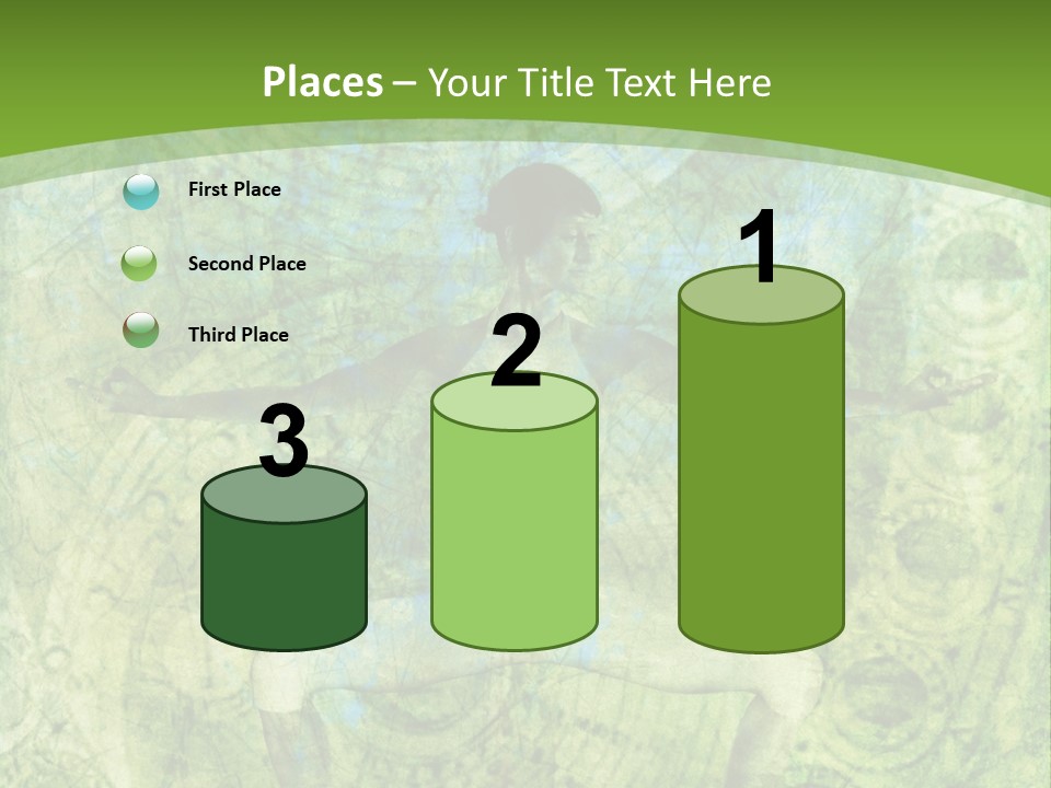 Fitness Green Mental PowerPoint Template