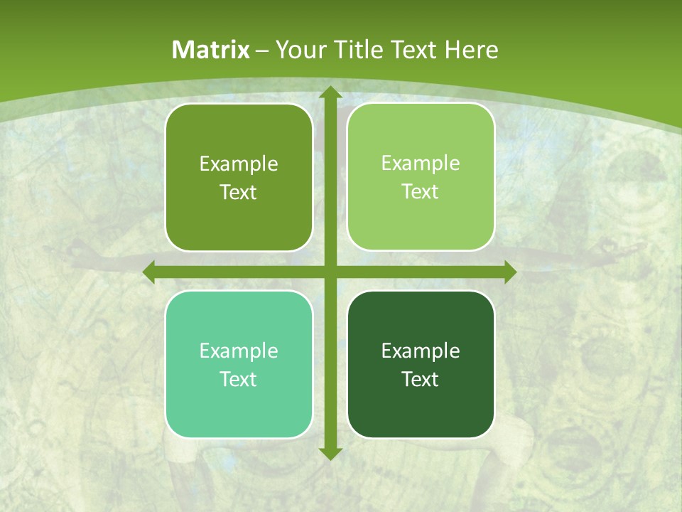 Fitness Green Mental PowerPoint Template