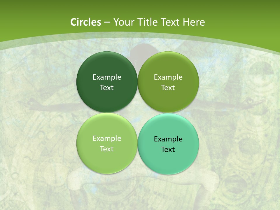 Fitness Green Mental PowerPoint Template