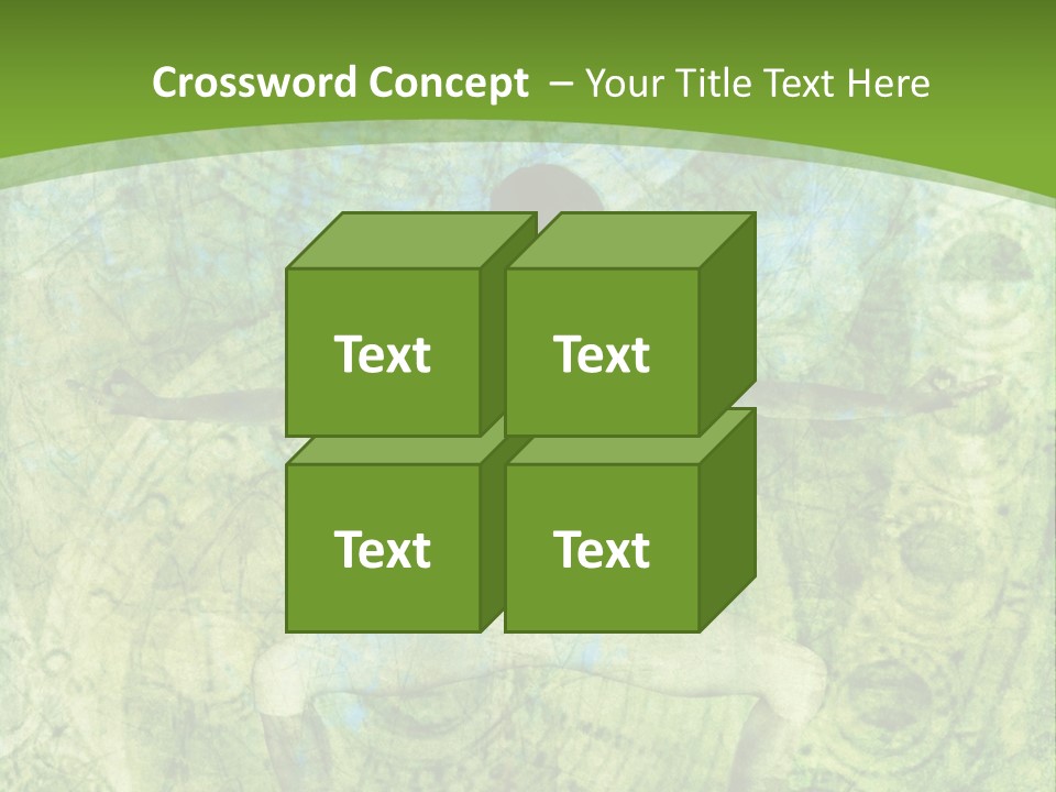 Fitness Green Mental PowerPoint Template