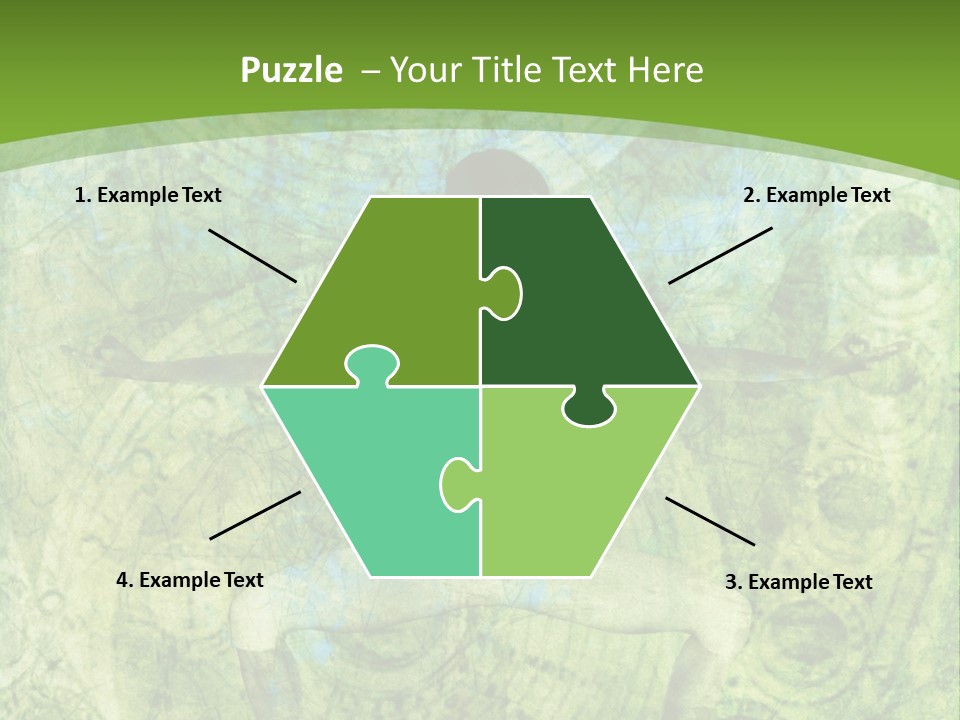 Fitness Green Mental PowerPoint Template