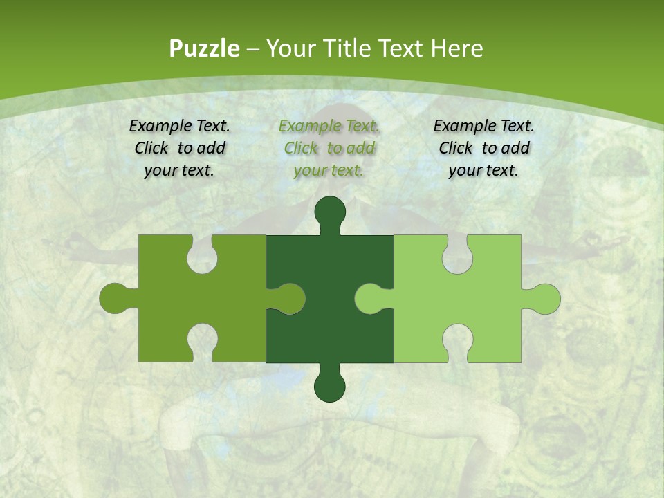 Fitness Green Mental PowerPoint Template