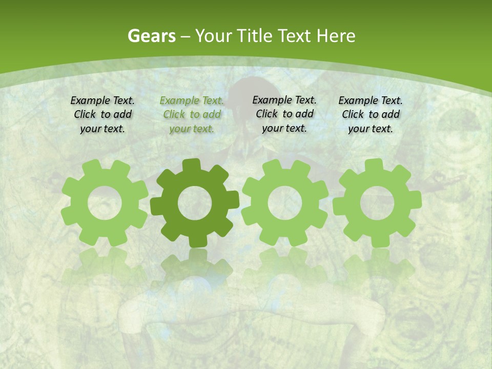 Fitness Green Mental PowerPoint Template