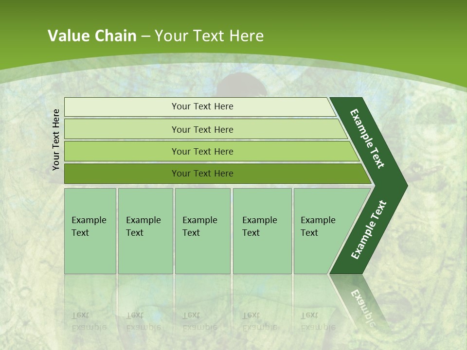Fitness Green Mental PowerPoint Template