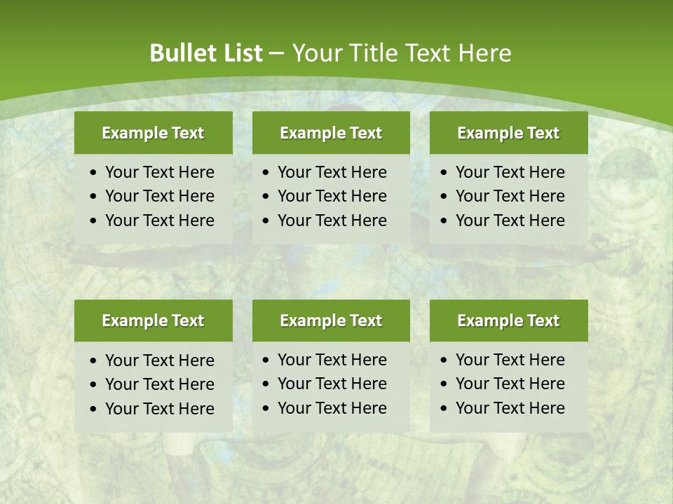 Fitness Green Mental PowerPoint Template
